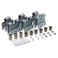 Låsesæt med tre remme til deling 40 mm, en pålidelig løsning til sikring.