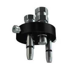 Mobil Multifaster halv lynkobling 2x3/8 BSP, perfekt til mobile anvendelser.