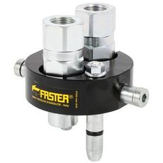 Mobil lynkobling med 2x1/2 BSP designet til tryk op til 250 Bar.