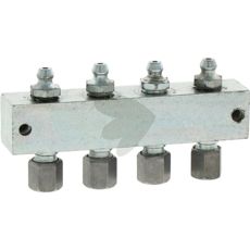 Nippelblok 4-cifret 180° 80X68X16