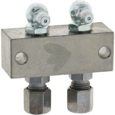 Nippelblok 2-cifret 90° 52X42X22