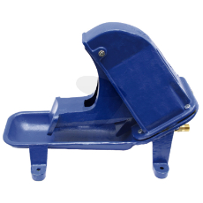 Membranpumpe til græsarealer med tilslutninger, sikrer effektiv pumpning.