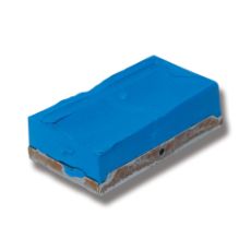 Blåt farveblok til tydelig mærkning af dyr og områder.