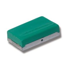 Grøn farveblok som gør det lettere at genkende dyr.