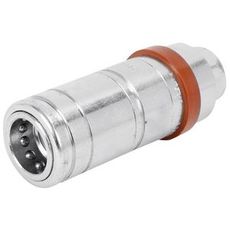 Hurtigkobling hun 1/2" BSP Push-Pull til hurtig forbindelse i landbrugsmaskiner.