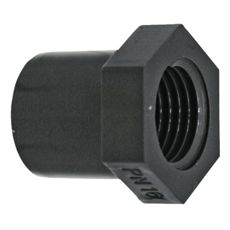 Reduktionsstykker som muliggør forbindelser mellem forskellige rørstørrelser.