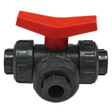 Dynamisk kugleventil L-hul Ø 40 mm, perfekt til effektive flowløsninger.