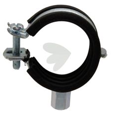 Hængslet rørklemme, perfekt til sikrede og mobile installationer.