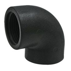 Bue 90°, ideel til forbindelser i rørsystemer og hydraulik.