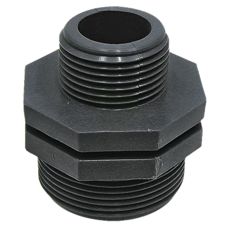 Reducerende dobbeltmuffe til effektive koblinger.