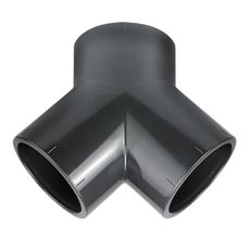 Y-vinkel til rørsystemer, perfekt til installationsløsninger inden for VVS.