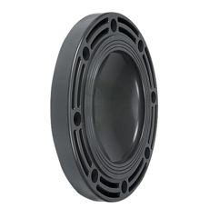 Kraftfuld Blindflange af PVC-U til holdbare rørsystemer.