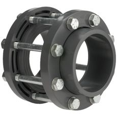 Monteringssæt til spærreklap i PVC-U, perfekt til installationer.