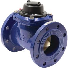 Woltman vandmåler Qmax 300 m³/h, udstyret til store flow.