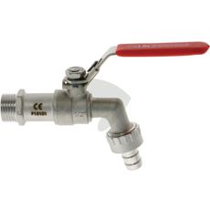 Kugleventil AG 1/2 tommer, sikker og pålidelig til væskeflow.
