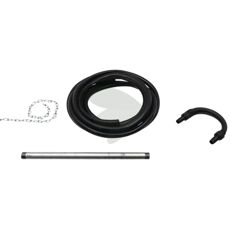 Mundstykkesrør 3 m til effektiv transport af væsker i systemer.