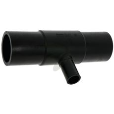 Fleksibelt T-stykke med reduktionsnippel til forskellige installationer.