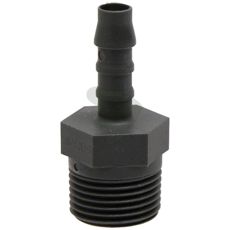 Holdbar slangnippel 1/2" med udvendigt gevind, designet til langvarig brug.