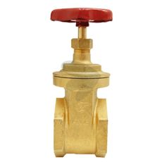 Messingventil RIV 2010, 4 tommer, robust og pålidelig til industrien.