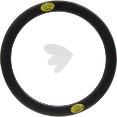 Gummistålfæste med dimensionerne 77 x 127 x 4, optimeret til sejhed.