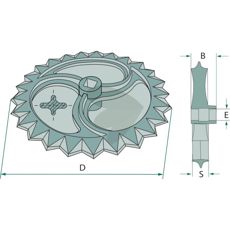 Stjernetandring for effektiv funktion og holdbarhed i landbrugsudstyr.
