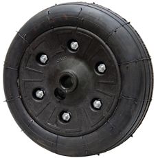 Hjul komplet 200x67mm 16,2x73mm, ideelt til kraftfulde maskiner.