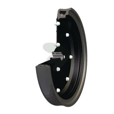 Hjul 400x65mm LVX til robust brug inden for landbrug og industri.