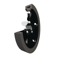 Hjul komplet 350x50mm 16x44mm LO, optimeret for max ydelse i landbrug.