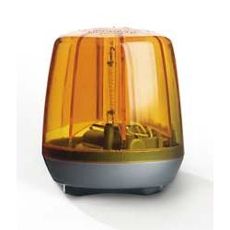 Orange sirene, giver en cool lydeffekt til legetøjsbiler og konstruktioner.