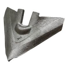 Knock-on gåsefods-plovjern 250 mm, perfekt til præcisionsarbejde.