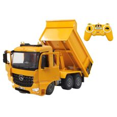 Mercedes Arocs dump truck 1:20, perfekt for legetøjssamlere.
