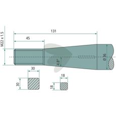 Balspyd med konisk møtrik til Schäffer og Fendt, M22x1,5, til effektiv anvendelse.