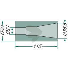 Svejsesokkel M20 til stifter, ideel til stabile og holdbare fastgørelser.
