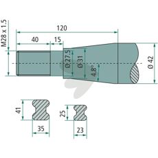 Stumpt balspyd - robust og effektivt værktøj til landbrugsarbejde.