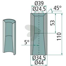 Svejsebøsning 55905 er ideel til reparationer og vedligeholdelse i landbruget.