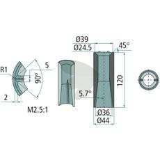 Svejsestuds - 55412 for at forbedre din maskinydelse.
