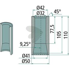 Alsidig svejsestuds til forskellige maskiner og anvendelser.