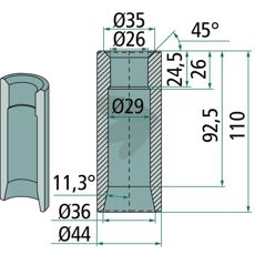 Svejsestuds - 56024, optimerer funktionaliteten af dit udstyr.