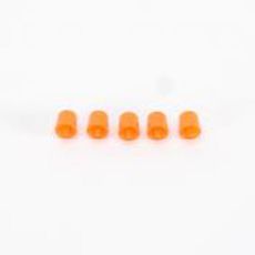 Sæt med 5 orange lamper, perfekte til traktor- eller køretøjstillbehør.