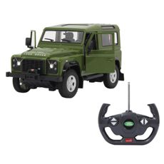 Skala 1:14 model af Land Rover Defender, detaljeret og realistisk.