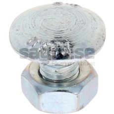 Låseskrue DIN 603 i størrelse M8x20 mm, perfekt til industrielle anvendelser.