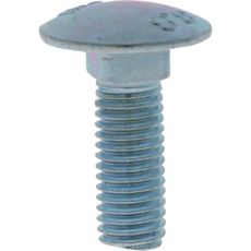 M10x30 flad rundskrue i henhold til DIN603, ideel til holdbare fastgørelser i tunge maskiner.