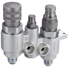 Flat-Face Hurtigkobling Blok 3/4