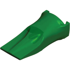 Flad skovltand ESCO Super V17, optimeret for holdbarhed og ydeevne i gravemaskiner.