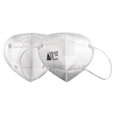 FFP2 maske til højeste beskyttelse mod partikler og luftforurening.