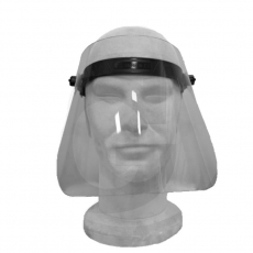 Polycarbonat ansigtsbeskyttelse der byder på høj klarhed og holdbarhed.