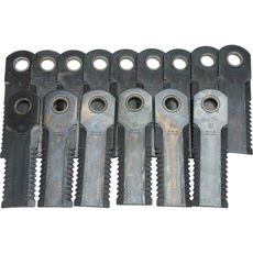 15-pak halmhakke knive 1994760C4, perfekt til præcis halmhakning.