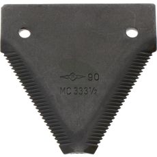 Grov tændt slåkniv, ideel til grovgræs og hårde forhold.