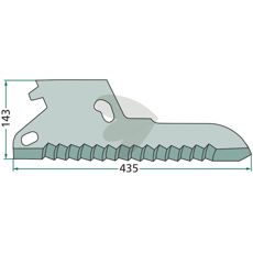 Højkvalitets kniv, snittevogn 02-049213, for effektiv og præcis skæring.