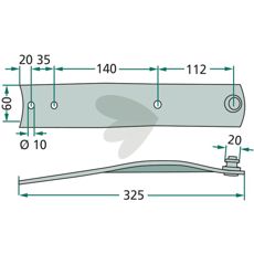 Knivholder 300363, sikrer at kniven forbliver i topform ved brug.